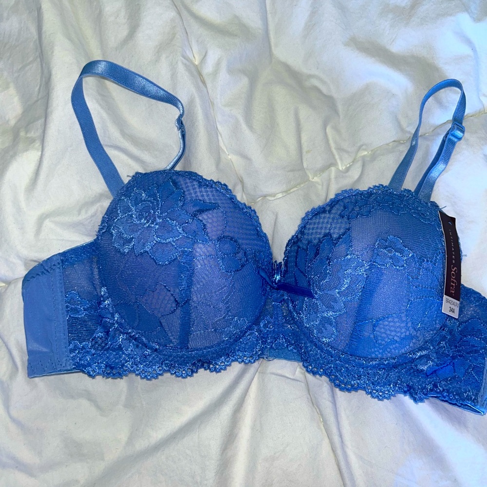 NWT Sofra 34a Lace Push Up Bra